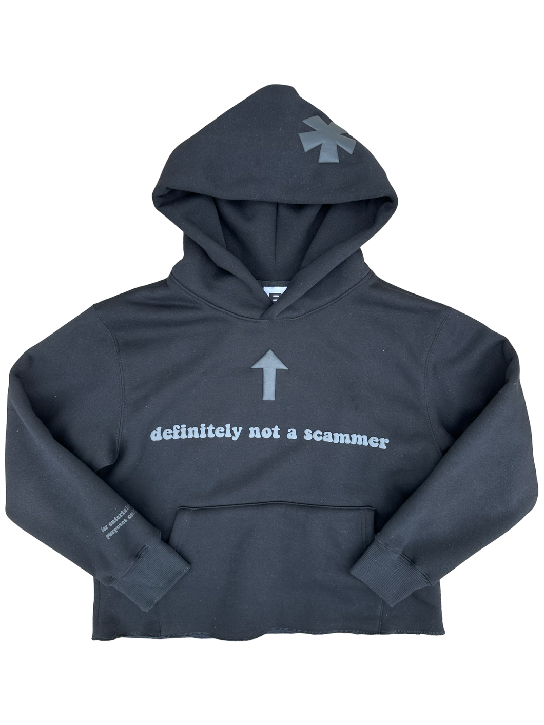 GRAY 'FRAUDSTAR V2' HOODIE